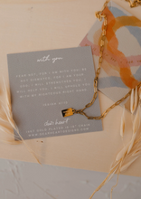 Load image into Gallery viewer, with you mini tag necklace