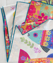 Load image into Gallery viewer, natural life double-sided microfiber beach towel/yoga mat - fish