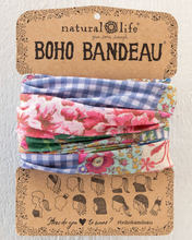 Load image into Gallery viewer, natural life full boho bandeau pink vintage treasure patchwork