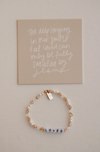 Load image into Gallery viewer, loved Christian bracelet