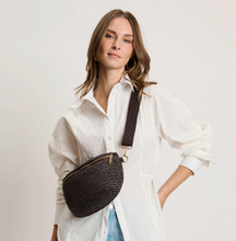 Load image into Gallery viewer, chocolate woven belt bag