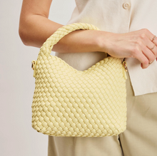 Load image into Gallery viewer, butter woven vegan leather crossbody