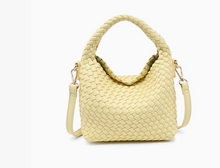 Load image into Gallery viewer, butter woven vegan leather crossbody