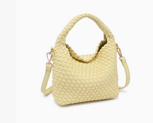 Load image into Gallery viewer, butter woven vegan leather crossbody