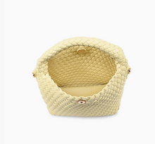 Load image into Gallery viewer, butter woven vegan leather crossbody