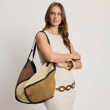 Load image into Gallery viewer, ruthi straw tote