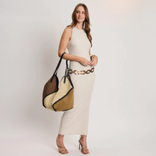 Load image into Gallery viewer, ruthi straw tote