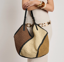 Load image into Gallery viewer, ruthi straw tote