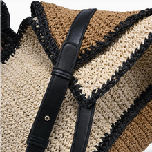 Load image into Gallery viewer, ruthi straw tote