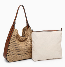 Load image into Gallery viewer, savannah hobo 2-in-1 bag