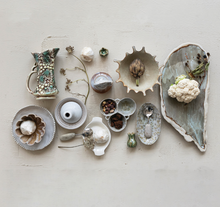Load image into Gallery viewer, elodie fluted scalloped reactive glaze crackle bowl