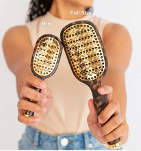 Load image into Gallery viewer, teleties mini vented hair brush - tortoise