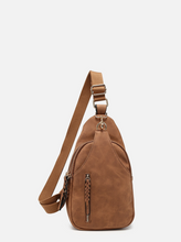 Load image into Gallery viewer, suede sling bag | 2 colors