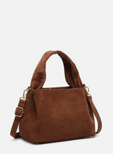 Load image into Gallery viewer, suede satchel purse | 2 colors