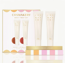 Load image into Gallery viewer, cosmakery sweet treat set flowy lip balm duo