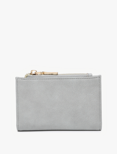 RFID zip-top wallet