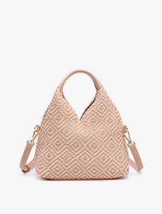 woven diamond hobo bag | 3 colors