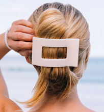 Load image into Gallery viewer, teleties flat rectangle claw clip