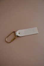 Load image into Gallery viewer, proof of his love blonde key fob keychain
