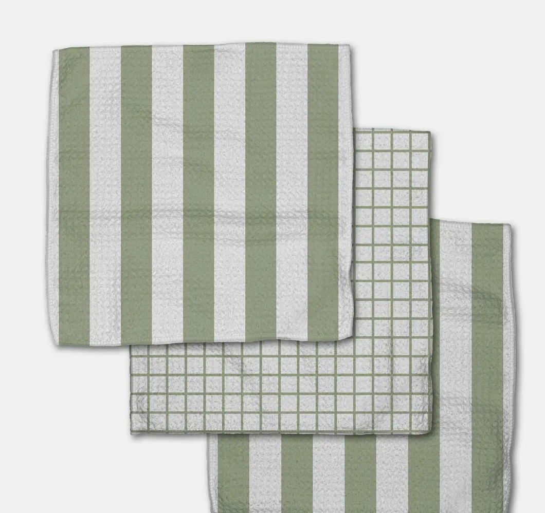 geometry dishcloth set of 3 | 16 styles