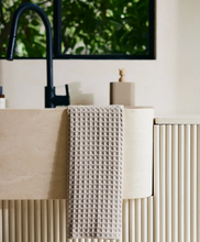 Load image into Gallery viewer, geometry waffle hand towel | 3 colors