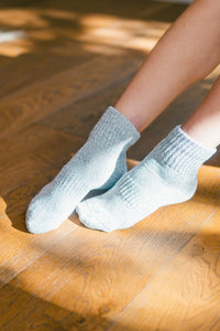 solid quarter socks | 4 colors