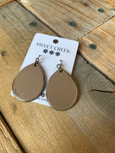 Load image into Gallery viewer, sweet creek mini classic teardrop leather earrings | 9 colors