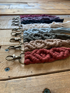 macrame keychain | 8 colors