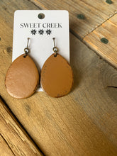 Load image into Gallery viewer, sweet creek mini classic teardrop leather earrings | 9 colors