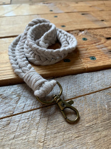 macrame lanyard | 7 colors