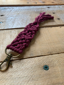 macrame keychain | 8 colors