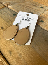 Load image into Gallery viewer, sweet creek mini classic teardrop leather earrings | 9 colors