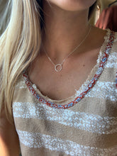 Load image into Gallery viewer, hello adorn full circle necklace