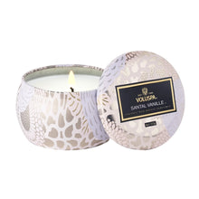 Load image into Gallery viewer, voluspa santal vanille 4oz tin candle