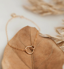 Load image into Gallery viewer, hello adorn tiny links dainty bracelet