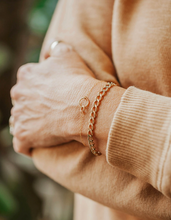 Load image into Gallery viewer, hello adorn tiny links dainty bracelet