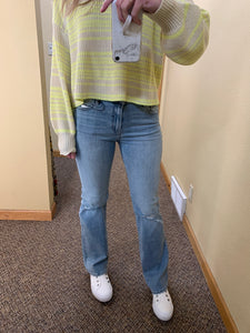 light wash midrise bootcut
