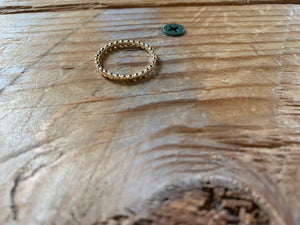 hello adorn confetti dainty ring